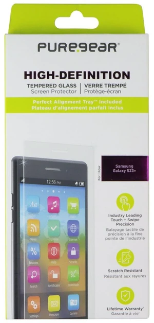 PureGear High-Definition Tempered Glass Screen Protector for Samsung Galaxy S23+ PureGear High-Definition Tempered Glass Screen Protector for Samsung Galaxy S23+