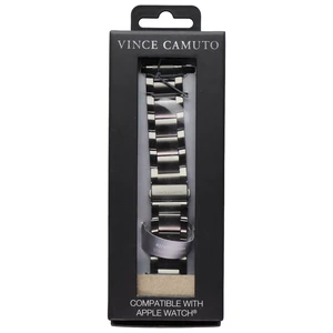 Vince Camuto Stainless Steel Watch Band for Apple Watch (42/44/45mm) - Gunmetal Vince Camuto Stainless Steel Watch Band for Apple Watch (42/44/45mm) - Gunmetal