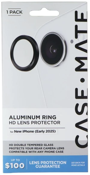 Case-Mate Aluminum Ring HD Lens Protector for Apple iPhone 16e Case-Mate Aluminum Ring HD Lens Protector for Apple iPhone 16e