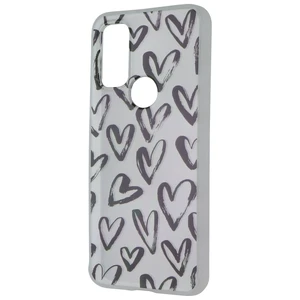 MyBat Pro Mood Series Hard Case for Motorola Moto G Pure - Clear/Black Hearts MyBat Pro Mood Series Hard Case for Motorola Moto G Pure - Clear/Black Hearts