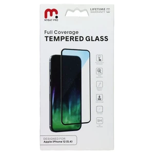 MyBat Pro Full Coverage Tempered Glass for iPhone 12 mini - Clear/Black Trim MyBat Pro Full Coverage Tempered Glass for iPhone 12 mini - Clear/Black Trim