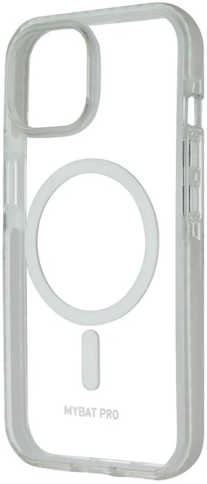 MyBat Pro Vivid Series Case for MagSafe for Apple iPhone 15 - Clear/White MyBat Pro Vivid Series Case for MagSafe for Apple iPhone 15 - Clear/White