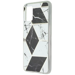 MyBat Fusion Series Case for Samsung Galaxy A02s - Electroplated Black Marbling MyBat Fusion Series Case for Samsung Galaxy A02s - Electroplated Black Marbling