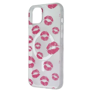 MyBat Pro Mood Series Hard Case for MagSafe for iPhone 15 Plus - Kisses/Clear MyBat Pro Mood Series Hard Case for MagSafe for iPhone 15 Plus - Kisses/Clear