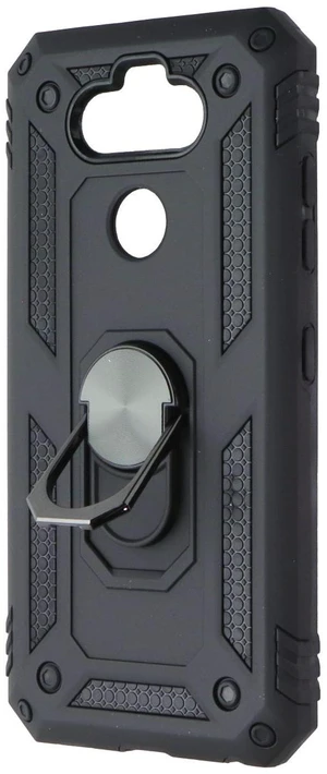 Mybat Premium Case with Ring Stand for LG K31 / Aristo 5 / Fortune 3 - Black