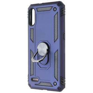 Mybat Premium Case with Ring Stand for LG K22 - Blue / Black