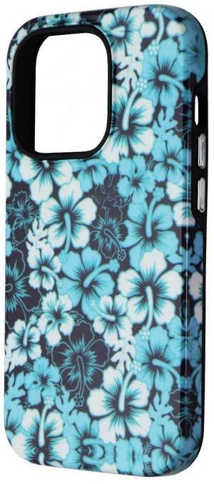 MyBat Pro Fuse Series Case for MagSafe Apple iPhone 14 Pro - Blue Hibiscus MyBat Pro Fuse Series Case for MagSafe Apple iPhone 14 Pro - Blue Hibiscus