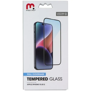 MyBat Pro Full Coverage Tempered Glass for Apple iPhone 15 MyBat Pro Full Coverage Tempered Glass for Apple iPhone 15