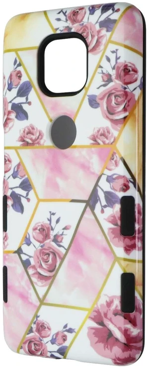 MyBat Pro TUFF Subs Series Case for Motorola Moto G Power (2021) - Marble Roses MyBat Pro TUFF Subs Series Case for Motorola Moto G Power (2021) - Marble Roses
