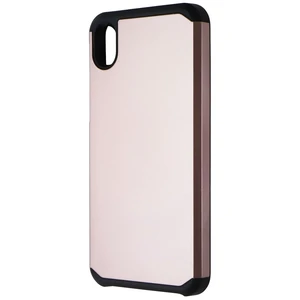 Asmyna Premium Dual Layer Protective Case for Motorola Moto E6 - Rose Gold/Black Asmyna Premium Dual Layer Protective Case for Motorola Moto E6 - Rose Gold/Black