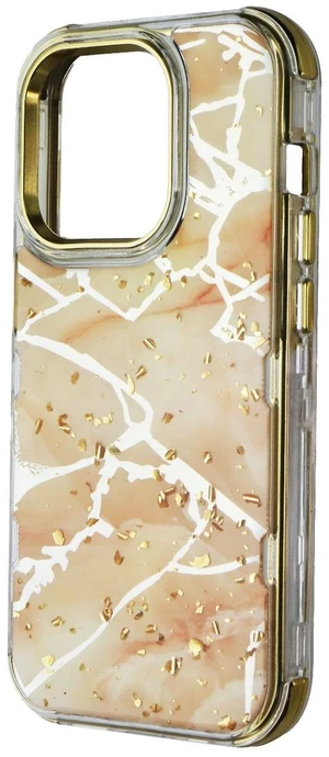 MyBat Pro Tuff Series Case for Apple iPhone 14 Pro - Pale Yellow Marbling / Gold MyBat Pro Tuff Series Case for Apple iPhone 14 Pro - Pale Yellow Marbling / Gold
