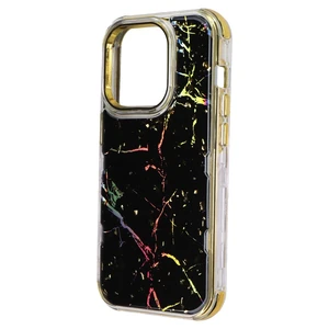 MyBat Pro Tuff Series Case for Apple iPhone 14 Pro - Black Marbling / Gold MyBat Pro Tuff Series Case for Apple iPhone 14 Pro - Black Marbling / Gold