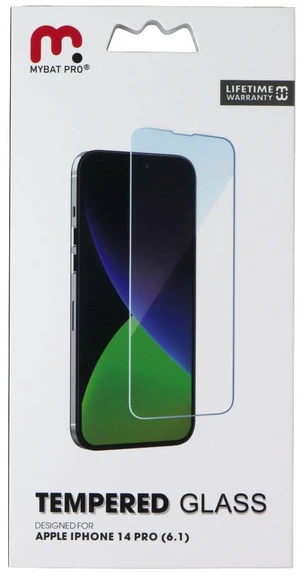 Mybat Pro Tempered Glass Screen Protector for Apple iPhone 14 Pro - Clear Mybat Pro Tempered Glass Screen Protector for Apple iPhone 14 Pro - Clear