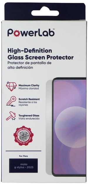 PowerLab High Definition Glass Screen Protector for Motorola Moto G Stylus 2025 PowerLab High Definition Glass Screen Protector for Motorola Moto G Stylus 2025