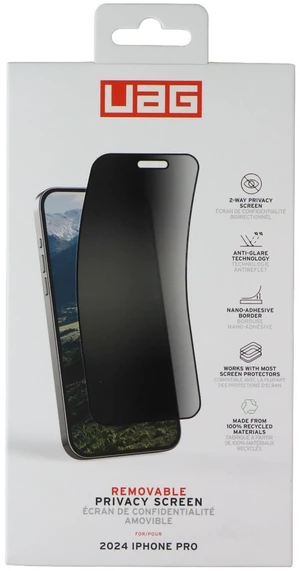 Urban Armor Gear Removable Privacy Screen for Apple iPhone 16 Pro Urban Armor Gear Removable Privacy Screen for Apple iPhone 16 Pro