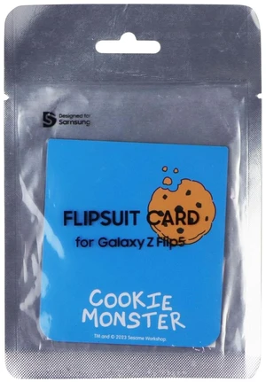 Samsung Flipsuit Card for Galaxy Z Flip5 Flipsuit Case - Cookie Monster Samsung Flipsuit Card for Galaxy Z Flip5 Flipsuit Case - Cookie Monster