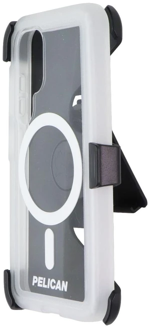 Pelican Voyager Magnetic Case + Holster for Samsung Galaxy S25 - Clear Pelican Voyager Magnetic Case + Holster for Samsung Galaxy S25 - Clear