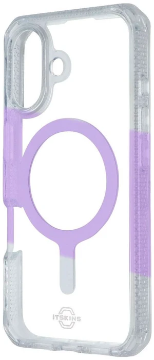 ITSKINS Hybrid_R // Mood Case for MagSafe for Apple iPhone 16 - Clear / Purple ITSKINS Hybrid_R // Mood Case for MagSafe for Apple iPhone 16 - Clear / Purple