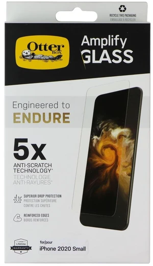 OtterBox Amplify Glass Protector for Apple iPhone 12 mini - Clear OtterBox Amplify Glass Protector for Apple iPhone 12 mini - Clear