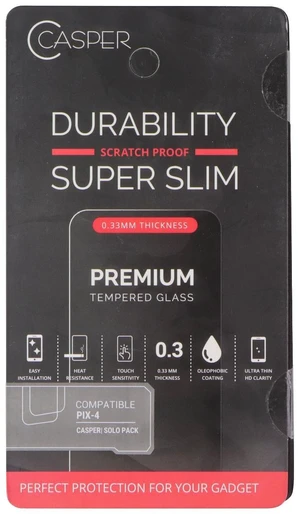 Casper Premium Ultra Thin 9H Tempered Glass for Google Pixel 4 Smartphone Casper Premium Ultra Thin 9H Tempered Glass for Google Pixel 4 Smartphone