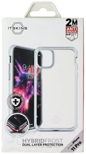 ITSKINS Hybrid Frost Series Hardshell Case for Apple iPhone 11 Pro - Transparent