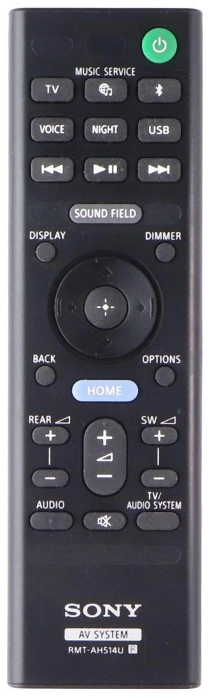 Sony OEM Remote Control (RMT-AH514U) for Select Sony TVs - Black Sony OEM Remote Control (RMT-AH514U) for Select Sony TVs - Black