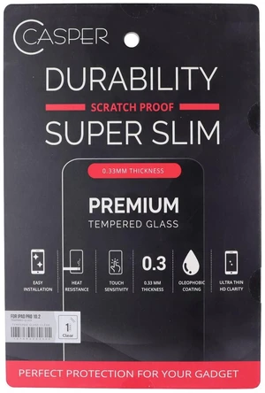 Casper Premium Tempered Glass Screen Protector for Apple iPad Pro (10.2-inch) Casper Premium Tempered Glass Screen Protector for Apple iPad Pro (10.2-inch)
