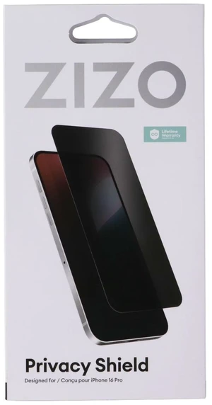 ZIZO Privacy Shield Tempered Glass Screen Protector for Apple iPhone 16 Pro ZIZO Privacy Shield Tempered Glass Screen Protector for Apple iPhone 16 Pro