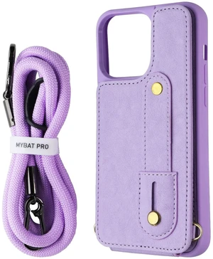 MyBat Pro Clutch Series Crossbody Wallet Case for iPhone 15 Pro Max - Purple MyBat Pro Clutch Series Crossbody Wallet Case for iPhone 15 Pro Max - Purple