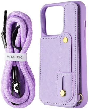 MyBat Pro Clutch Crossbody Wallet Case for Apple iPhone 15 Pro - Purple MyBat Pro Clutch Crossbody Wallet Case for Apple iPhone 15 Pro - Purple