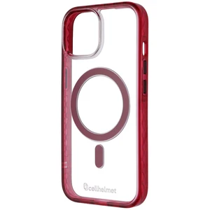 CellHelmet Magnitude MagSafe Case for Apple iPhone 15 - Clear/Red CellHelmet Magnitude MagSafe Case for Apple iPhone 15 - Clear/Red