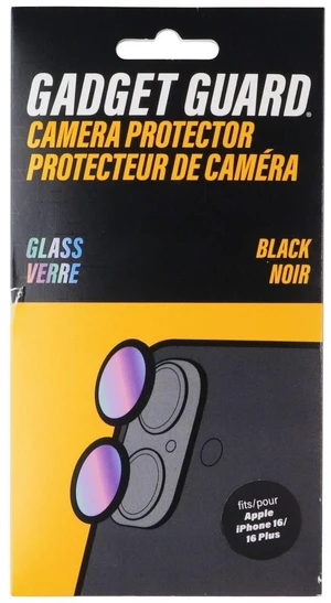 Gadget Guard Glass Series Camera Protector for Apple iPhone 16/16 Plus - Black Gadget Guard Glass Series Camera Protector for Apple iPhone 16/16 Plus - Black