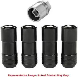 McGard 24208 Chrome/Black Cone Seat Wheel Locks (M14 x 2.0)