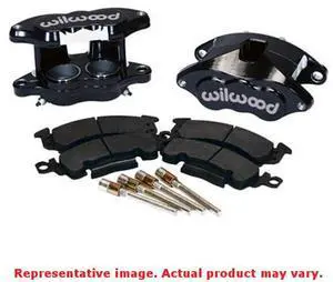 WILWOOD W6414011291BK D52 FRT CALIPR BLACK PWDR