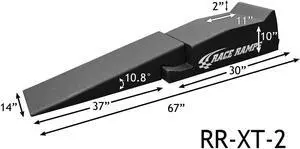 2-PC 67" RACE RAMPS XT