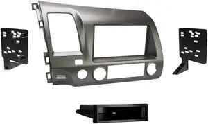 Metra 99-7816T Single or Double DIN Dash Kit for Honda Civic 2006-2011 Vehicles