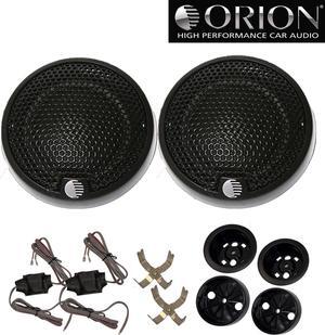 Orion XTR1.00TW 1" Silk Dome Tweeters w/ Surface & Flush Mount Hardware 300W Max