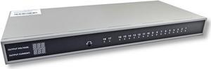 18 Channel AC 120V TO DC 12V 20 Amp Power Distribution Supply for CCTV Rack Mount