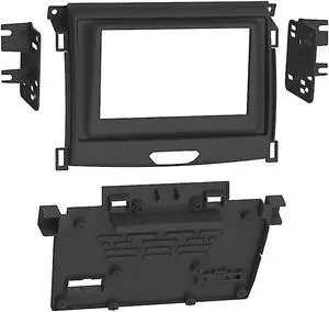 Metra 99-5857B 1 or 2- DIN Car Stereo Dash Kit Fits Select 2019-up Ford Ranger Vehicles with 4.2" Screen