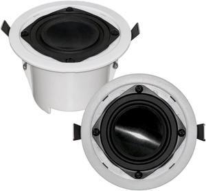 Earthquake Sound ECS 4.0 Edgeless Ultra Compact 4-inch In-Ceiling Speakers - Pair