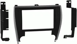 Metra 108-TO4 Double DIN Dash Kit For Toyota Camry 2015 - 2017 Black Matte