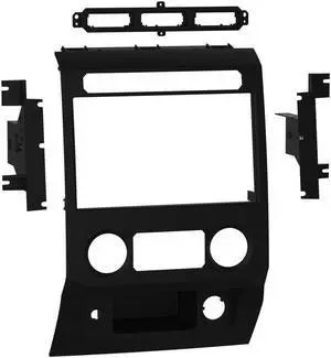 Metra 108-FD7B Double DIN Dash Kit for Select 2017 Ford Vehicles Matte Black