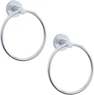 Better Homes & Gardens Prescott Towel Ring, Polished Chrome