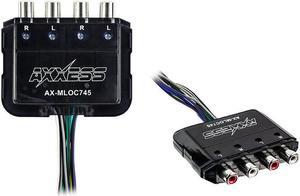 Axxess AXLOC4M-150 Universal Mini 150 Watt 4 Channel Line Output Converter