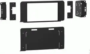 Metra 95-6557B Double DIN Car Dash Kit For Dodge Dakota 2005-2007 Matte Black