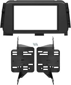 Metra 95-7636B 2DIN Car Stereo Dash Kit for Select 2018-Up Nissan Kicks Vehicles