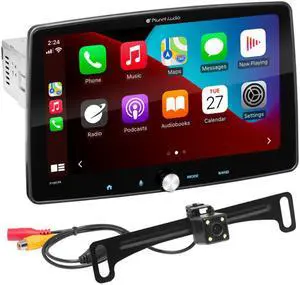 Planet Audio P100CPAC Car Receiver 10" Capacitive Touchscreen w/ Apple CarPlay