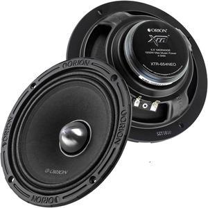 ORION XTR-654NEO 6.5" Midrange Speakers 1200 Watts Max Power 4 Ohms Car Audio