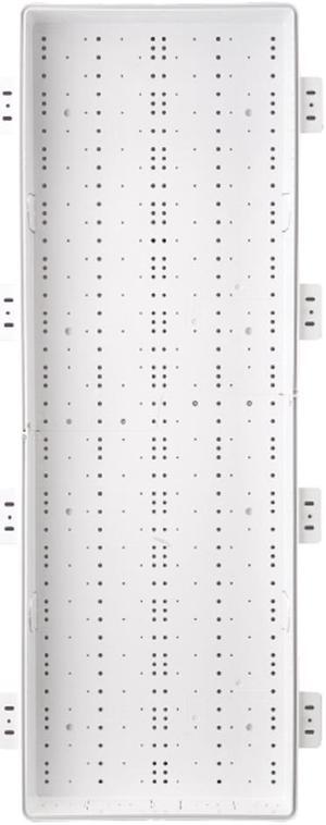 42' PLASTIC ENCLOSURE W/ BASE AND 2 DOOR HINGED