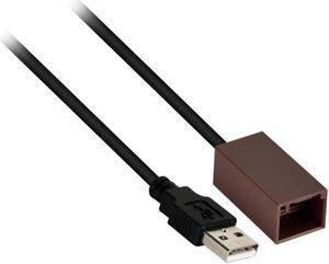 Axxess AXUSB-TY5 5 Pin 12" Long USB Adaptor for Select 2012-Up Toyota Vehicles- Black